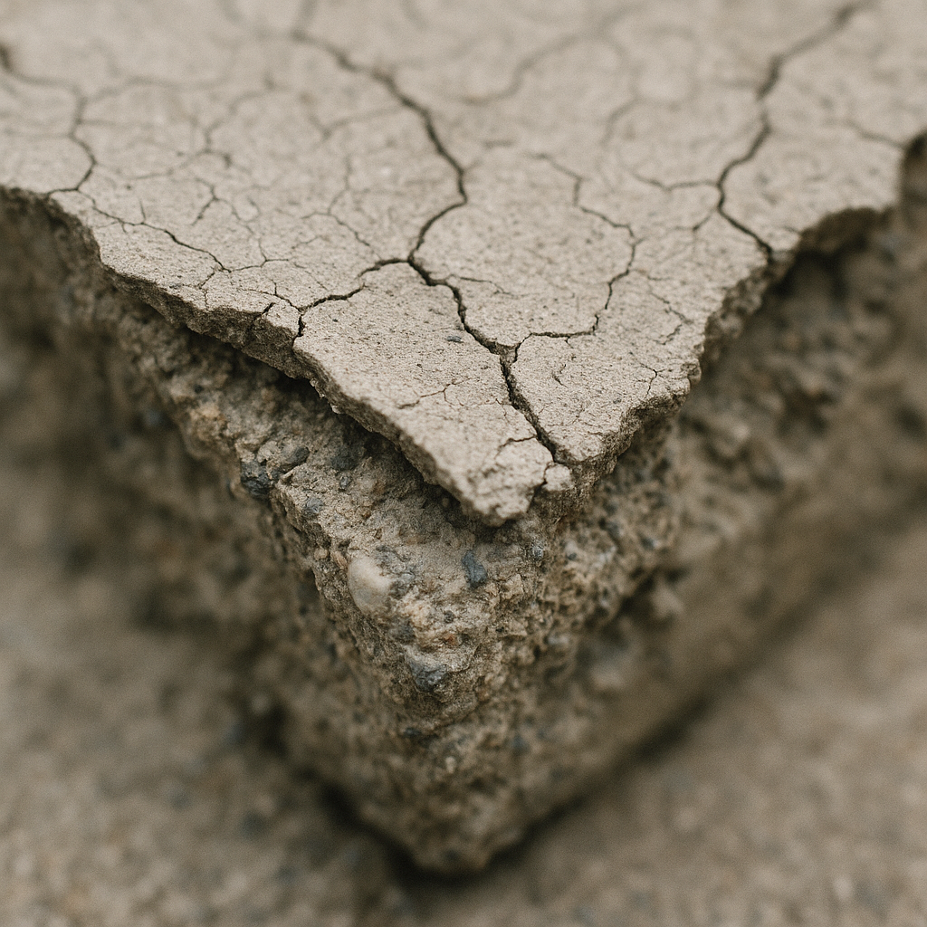 Concrete Repair before repair in Haverhill, MA