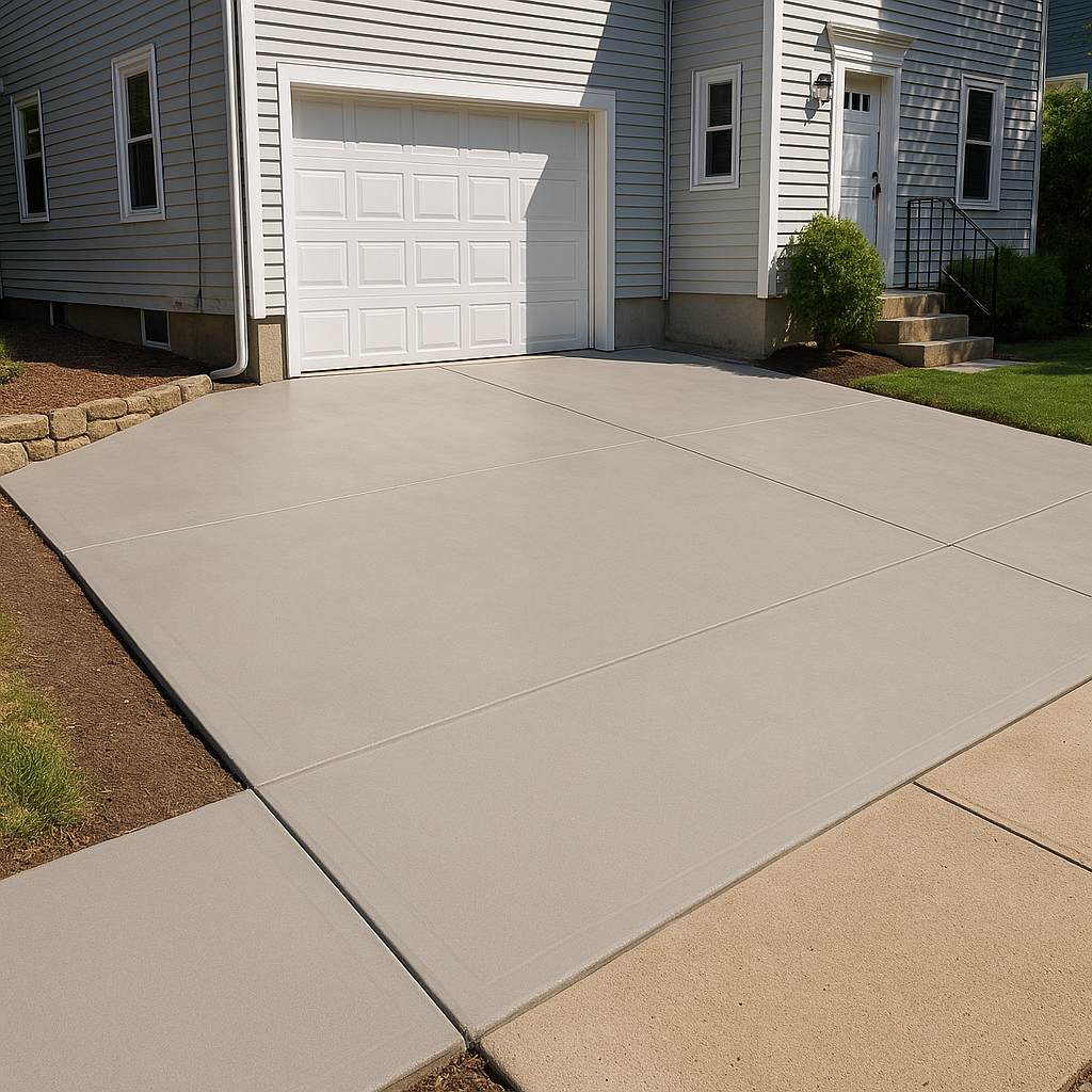 Concrete Repair after repair in Dedham, MA